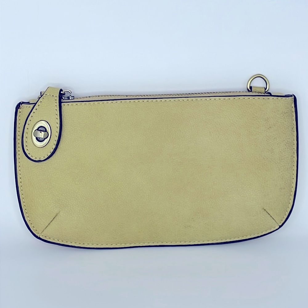 Susan Joy Mini Crossbody Wristlet in Yellow (wristlet not included)